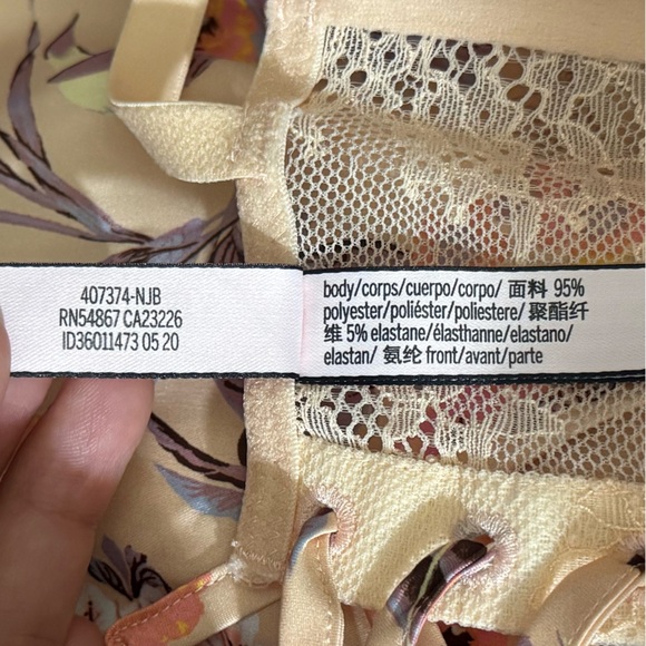 Victoria's Secret Floral Lace Dress - Pink and Purple - Picture 7 of 8